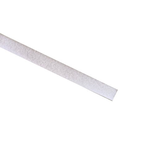 Flauschband, Klettverschluss Meterware, 25 mm, weiß